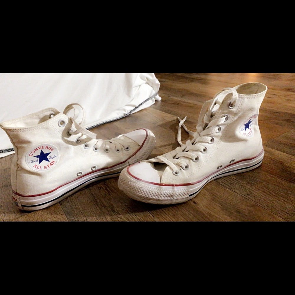 White Converse